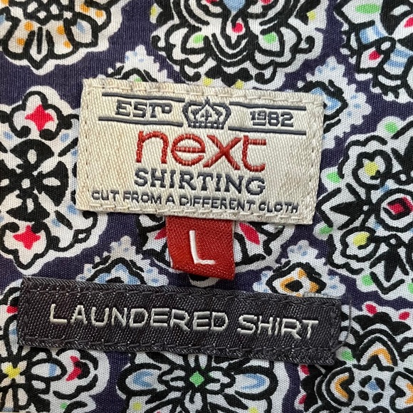 NEXT - men’s 100% cotton button-up shirt - Picture 3 of 7
